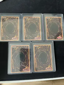 Exodia the Forbidden One 5 Card Mixed Set (LOB-120-123, MC1-EN001) Read Desc. - Image 2