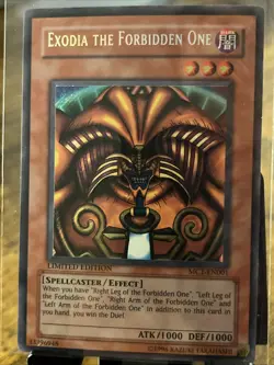 Exodia the Forbidden One 5 Card Mixed Set (LOB-120-123, MC1-EN001) Read Desc. - Image 3