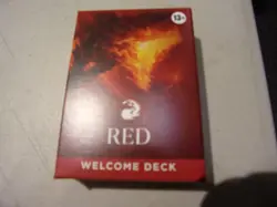 MTG Magic The Gathering 2024 Red Welcome Deck Cards - NEW in Box - Image 1