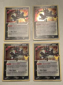 Greninja Star Promo Cards Holo (SWSH144) - LOT OF 4!! - Image 1