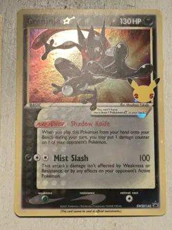 Greninja Star Promo Cards Holo (SWSH144) - LOT OF 4!! - Image 3