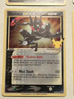Greninja Star Promo Cards Holo (SWSH144) - LOT OF 4!! - Image 4