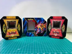 Yu-Gi-Oh Pokemon Trading Card Tin Obnoxious Celtic Guard Collectible Empty Tin - Image 1
