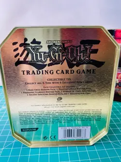 Yu-Gi-Oh Pokemon Trading Card Tin Obnoxious Celtic Guard Collectible Empty Tin - Image 5