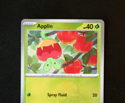 Pokemon Card - Applin 009/131 Master Ball Reverse - Prismatic Evolutions - NM ⭐ - Image 2