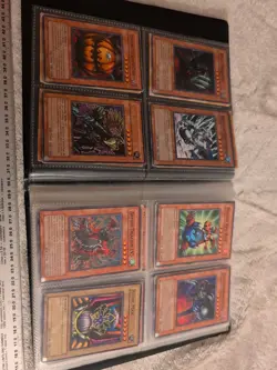 Yu-Gi-Oh! Trading Card Game Card Binder Vintage 1996 Black & Silver Hardcover - Image 3