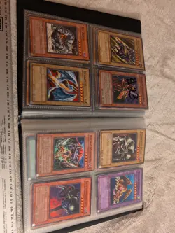 Yu-Gi-Oh! Trading Card Game Card Binder Vintage 1996 Black & Silver Hardcover - Image 4