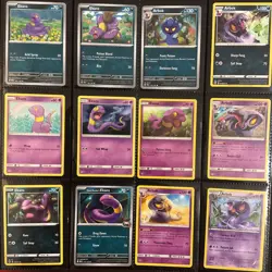 x12 Ekans Arbok pokemon cards mixed lot collection. All Different - Image 1