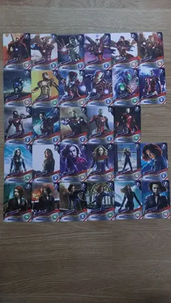 Marvel Trading Cards Bundle ~270 Cards Mixed Lot/ Bundle Avengers Collection - Image 3