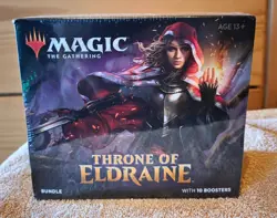 MTG Magic the Gathering Throne of Eldraine Bundle -ENGLISH- NEW - SEALED - Image 1