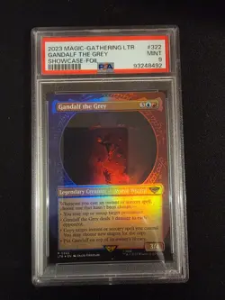 Gandalf the Grey (Showcase) Foil The Lord of the Rings PSA 9 Mint - Image 1
