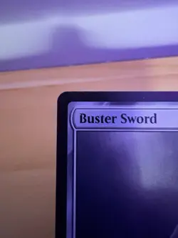 Buster Sword Final Fantasy MTG Regular Near Mint - Image 2