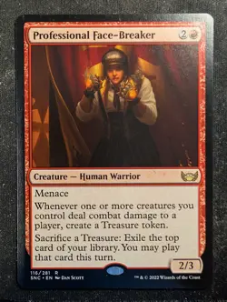 Professional Face-Breaker - Streets of New Capenna (MTG) - Image 1