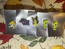 Official Licensed Pokemon Metal Enamel Pin Lot Of 33 Pins TCG-All Have Backs. - Image 4