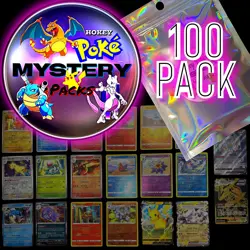 Poke1mon Card Lot 100 OFFICIAL TCG Cards + 2 Ultra Rare | VMAX GX EX VSTAR OR V! - Image 1