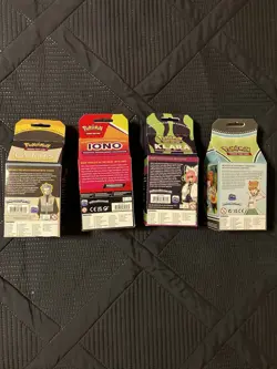 Pokemon Premium Tournament Collection Lot Iono, Klara, Cyrus & Juniper Sealed - Image 3