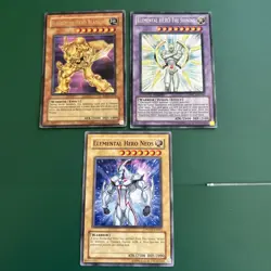 Yu-Gi-Oh! Elemental hero lot near mint - Image 1