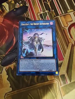 Galatea-I, the Orcust Automaton BLMM-EN052 Emblazoned Ultra Rare 1st NM Yugioh - Image 1