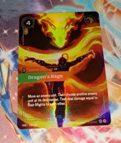 Riftbound Lee Sin Card Dragon's Rage OGN 258/298 English League of Legends - Image 1