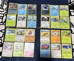Pokemon Loose Single Cards 24 Pcs (Lot 14) - Image 1