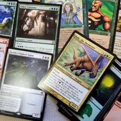 ***GIANTS's*** Tribal Naya Beginner's Commander Magic Deck of ALL 100 Cards MTG - Image 1