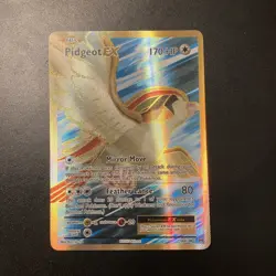 Pokemon TCG XY Evolutions Pidgeot EX Full-Art Ultra Rare Holo Card 104/108 - Image 1