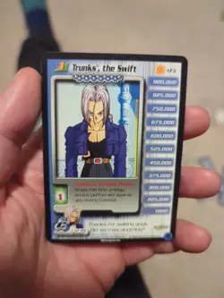 Limited Trunks The Swift Non Foil Rare DBZ CCG Card 173 Dragon Ball Z Score Tcg - Image 1
