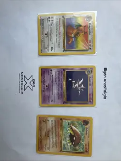 Pokemon TCG Fossil 1st Edition Card Lot (13) Common Uncommon Rare and Trainers - Image 2