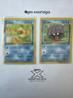 Pokemon TCG Fossil 1st Edition Card Lot (13) Common Uncommon Rare and Trainers - Image 4