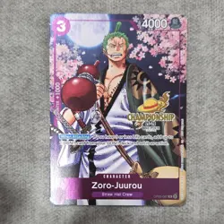 Zoro-Juurou OP05-067 Championship Foil Bandai One Piece Trading Card Game - Image 1