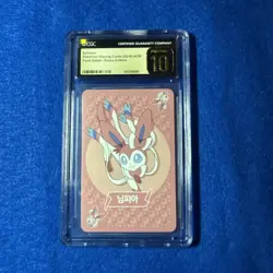 CGC PRISTINE 10!!! Sylveon Point Salad Eevee Edition Korean Pokemon Card - Image 1