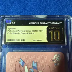 CGC PRISTINE 10!!! Sylveon Point Salad Eevee Edition Korean Pokemon Card - Image 2