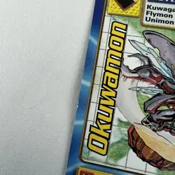 Digimon Digi-Battle Okuwamon Card Game Taco Bell TB-09 Promo Vintage Y2K 2000 - Image 2