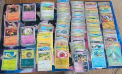 Lot Of 564 Pokemon Cards Holo, Reverse Holo, Bulk - Image 1