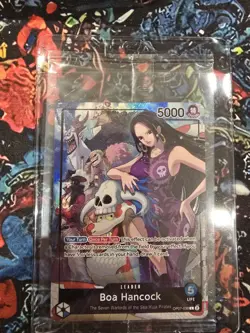 Boa Hancock 2025 PSA Magazine Promo OP07-038 One Piece Promo Card Foil Sealed - Image 1