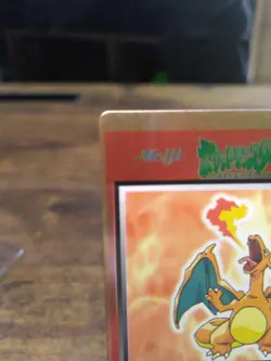 Pokemon Get Card Charizard Red Metal Holo Meiji Nintendo Japanese. Rare. LP+/NM - Image 3