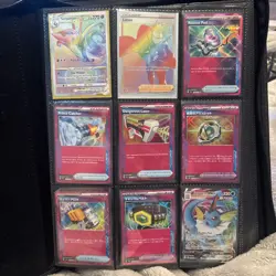 Pokemon Card Binder Lot 157 Cards Collection Megas, EX, Full Art, Etc Near Mint - Image 3