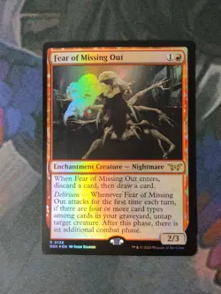 Fear of Missing Out - Foil | 7% Off 2+ | Duskmourn | NM | MTG - Image 1