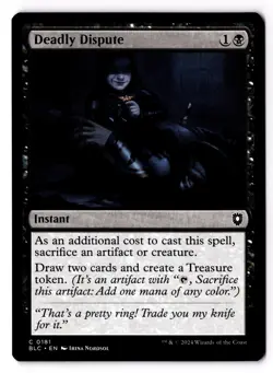 Deadly Dispute 181 Commander: Bloomburrow NM - Image 1