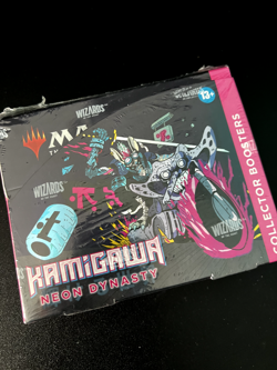 Magic the Gathering Kamigawa Neon Dynasty Sealed Collector Booster - Image 1