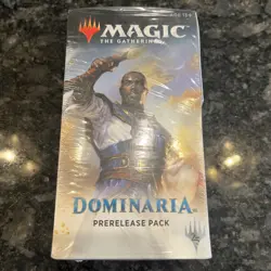 Magic the Gathering MTG Dominaria DOM Prerelease Kit Pack 2018 6 Boosters + more - Image 1