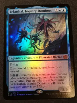 Tekuthal, Inquiry Dominus - Foil - ONE - MTG - EN - NM - 071/271 - Image 1