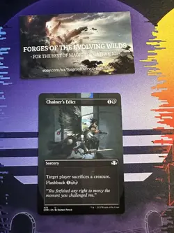 Chainer's Edict Borderless - MTG - DMR Dominaria Remastered - Image 1