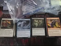 MTG Modern Horizons 1 Complete set of commons x 4 includes Snow covered lands! - Image 1