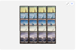 MTG Modern Horizons 1 Complete set of commons x 4 includes Snow covered lands! - Image 2