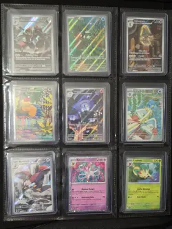 Pokemon Binder Collection Scarlet Violet Cards All Near Mint Excellent Condition - Image 2