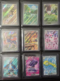 Pokemon Binder Collection Scarlet Violet Cards All Near Mint Excellent Condition - Image 5