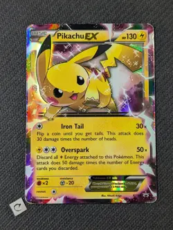 Pikachu EX XY84 - Legendary Collection Promo Holo Pokemon TCG HP - Image 1