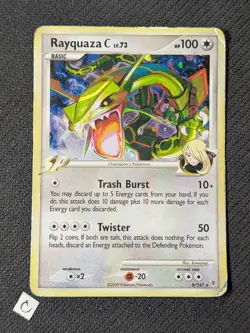 Rayquaza C 8/147 - Supreme Victors Holo Rare Pokemon TCG HP/DMG - Image 1