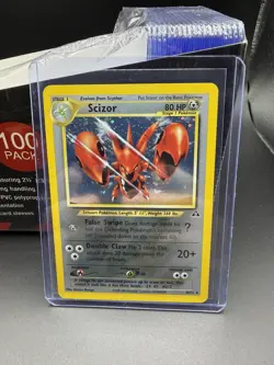 Scizor 10/75 Holo LP Neo Discovery Pokemon TCG - Image 3